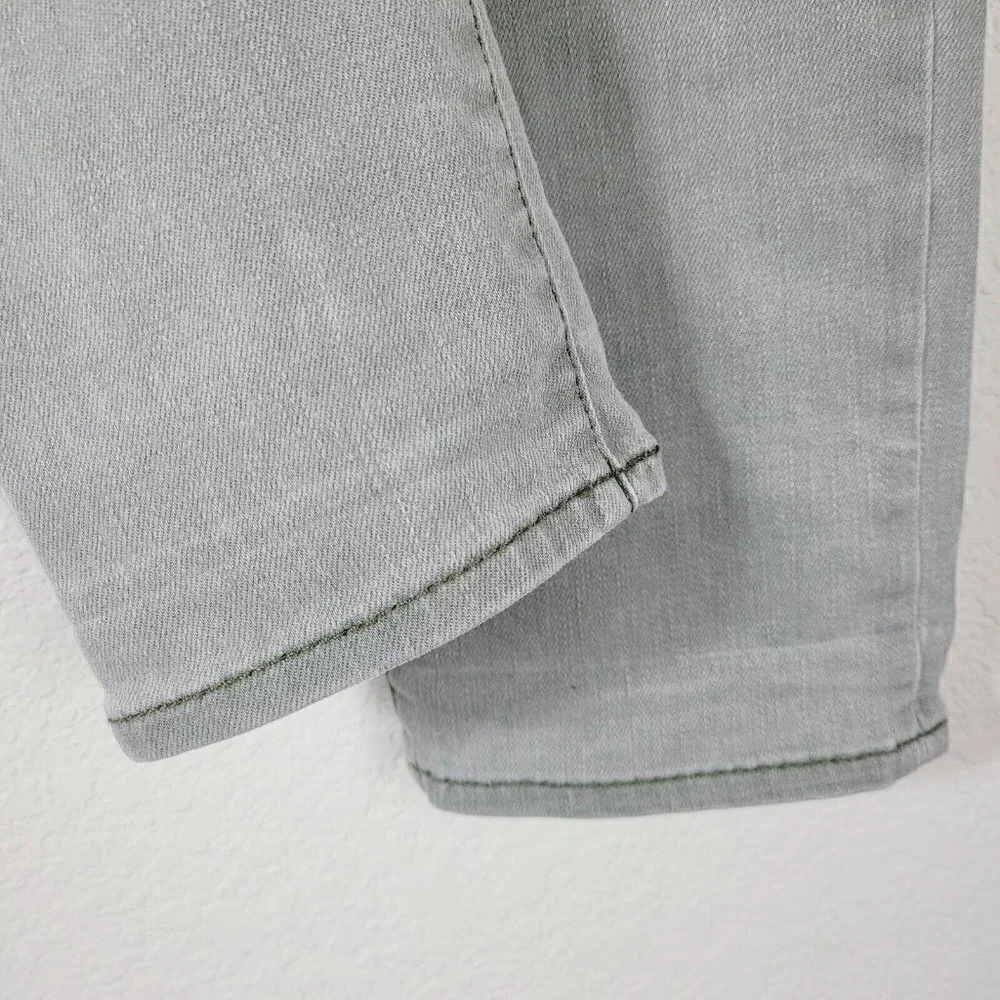 GAP Girls Denim Jeans Stretch Slim Sz 14 Gray Mid Rise Teens Teenager Junior